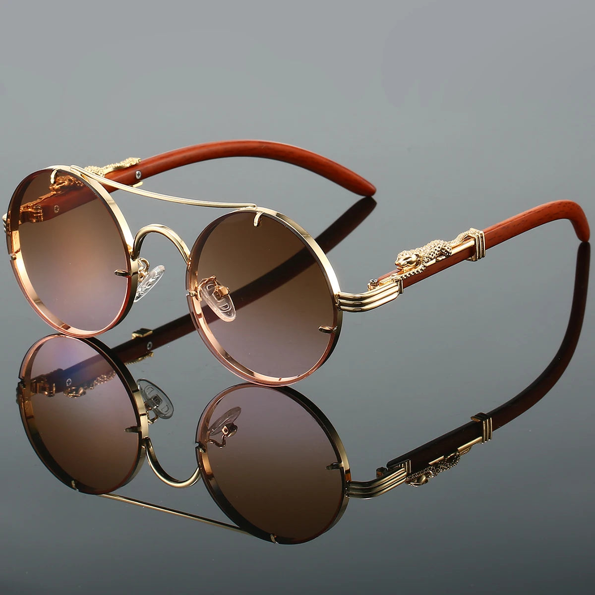 The Wanderer — Vintage Round Sunglasses