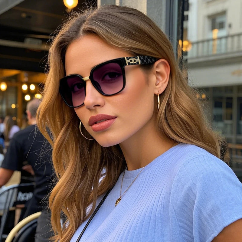The Soirée — Gradient Cat-Eye Sunglasses