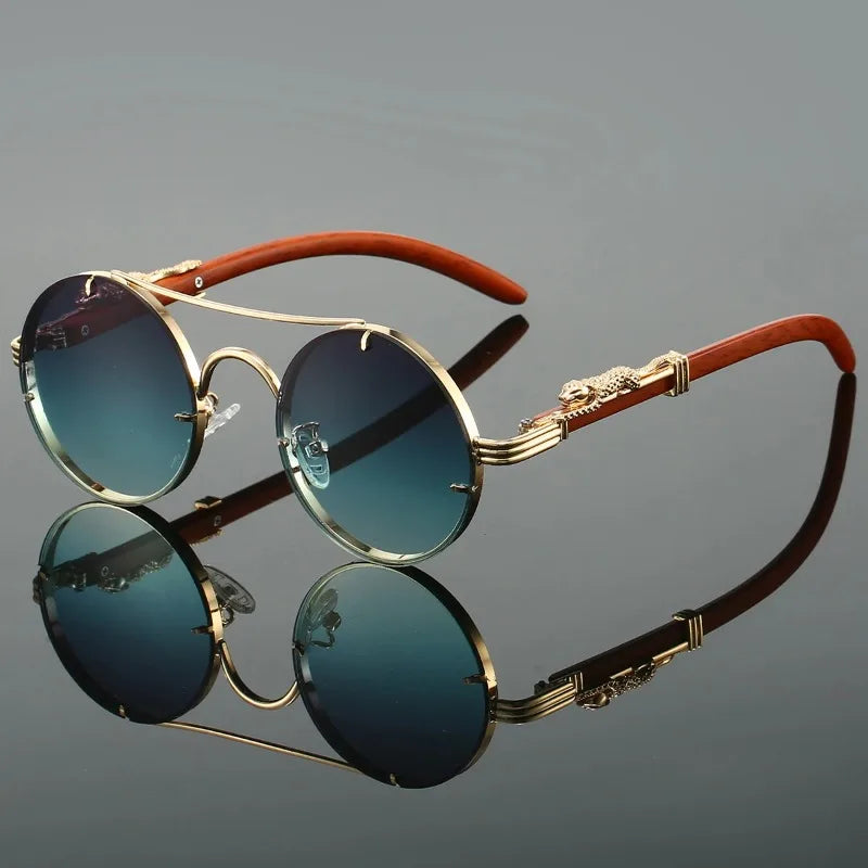 The Wanderer — Vintage Round Sunglasses
