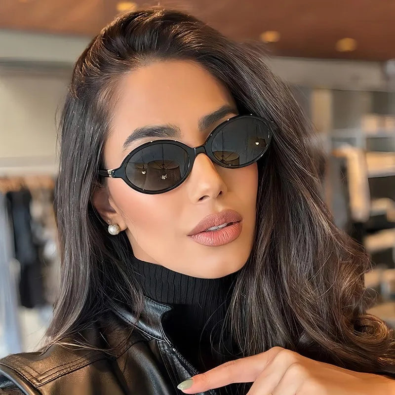 The Riviera — Y2K Oval Sunglasses