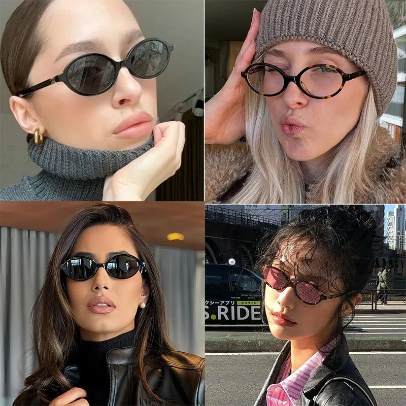 The Riviera — Y2K Oval Sunglasses