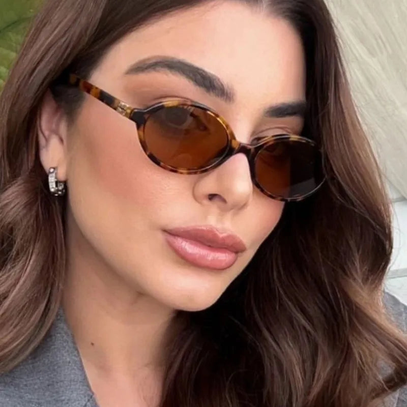 The Riviera — Y2K Oval Sunglasses