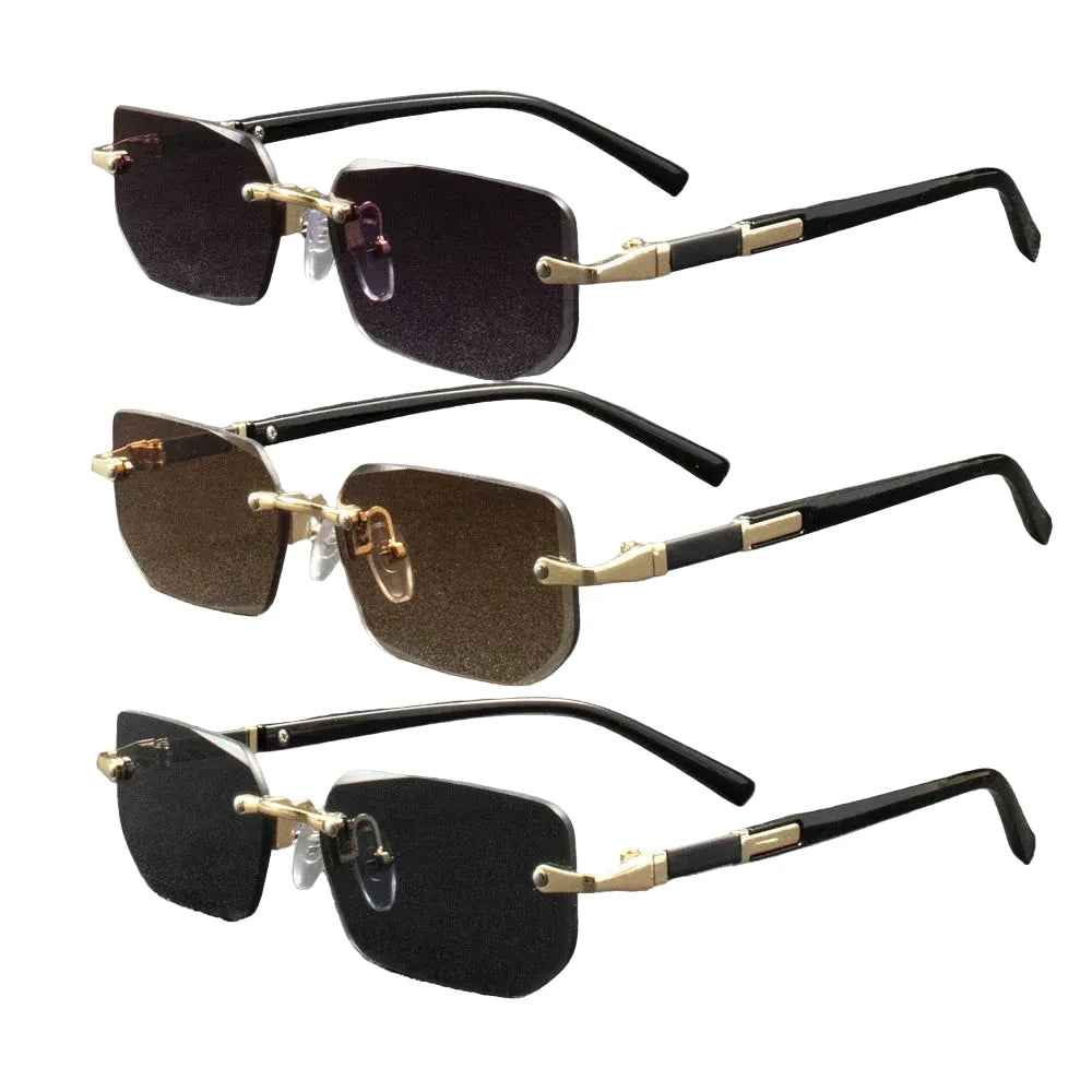 The Frameless — Slim Rimless Sunglasses