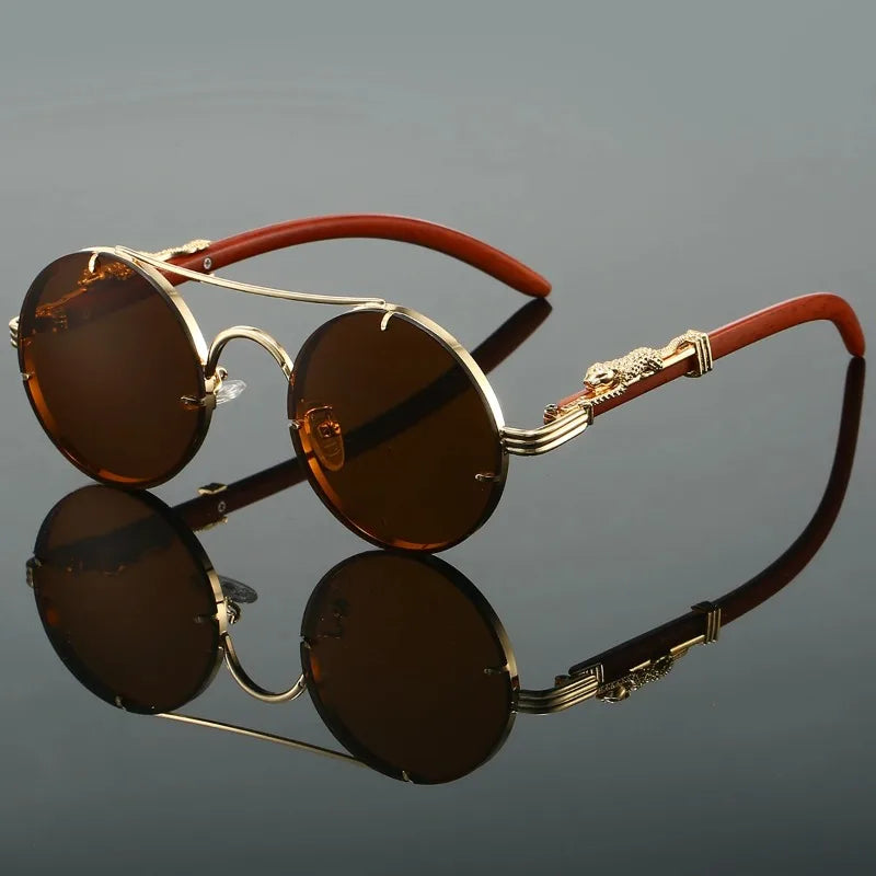 The Wanderer — Vintage Round Sunglasses